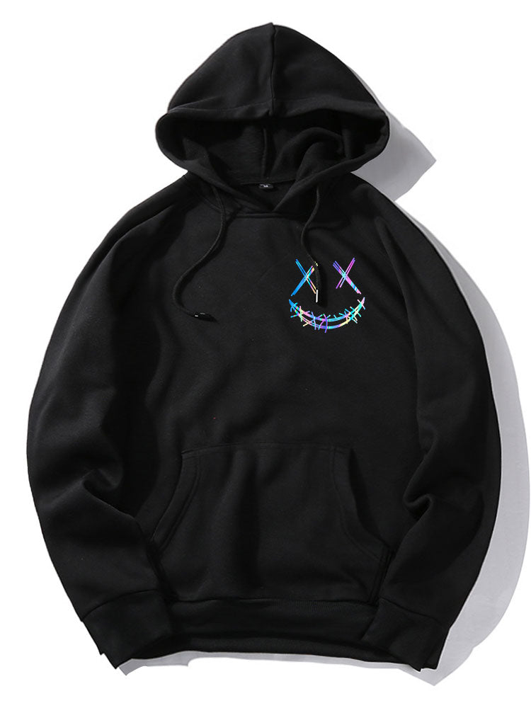 Marcello Vane Gradient Smiley Hoodie